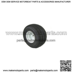 20.5 x 8.0 x 10" Tire &  White Rim, Load Range B