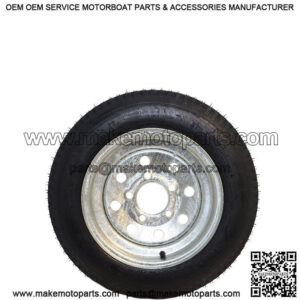 4.80x12 Trailer Tire & Modular Rim, L.R. B