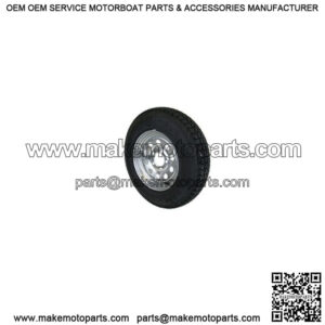 ST185/80D-13" Tire & Galvanized Modular Rim, Load Range C