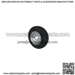 ST205/75D-14" Tire & Galvanized Modular Rim, Load Range C