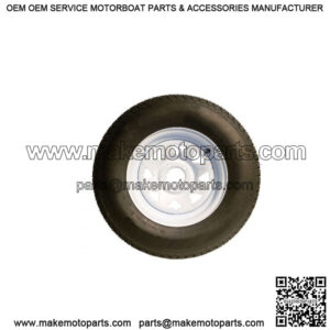 ST215/75D-14" Tire & Painted Rim, Load Range C