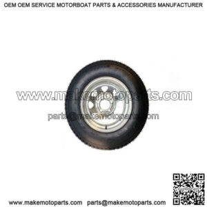 ST225/75D-15" Tire & Galvanized Rim, Load Range C