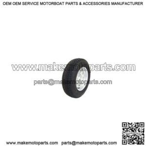 ST145/R-12" RADIAL Tire & Galvanized Rim, Load Range D