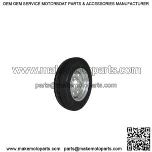 ST145/R-12" RADIAL Tire & Galvanized Modular Rim, L.R. E