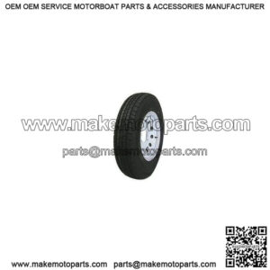 ST205/75R-14" RADIAL Tire & Painted Modular Rim, L.R. D