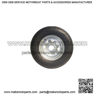 ST215/75R-14" RADIAL Tire & Galvanized Rim, Load Range C