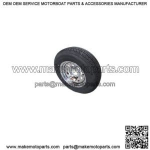 Retrofit ST205/75R-15" Radial Tire & Chrome Mod. Rim, L.R. D