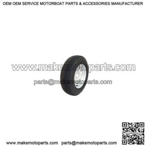 ST205/75R-15" RADIAL Tire & Galvanized Rim, Load Range D