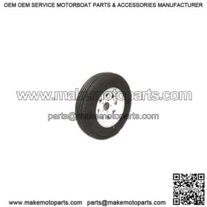 ST225/75R-15" RADIAL Tire & Painted Rim, Load Range C