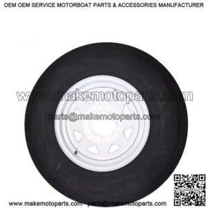 ST235/80R-16" RADIAL Tire & Painted Rim, (8 Lug) L.R. E