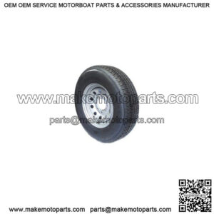 ST235/80R-16" RADIAL Tire & Coated Rim, (8 Lug) L.R. E