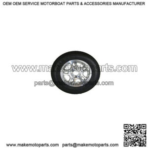 ST185/80R-13" Radial Tire & Split Spoke Alum. Rim L.R.D