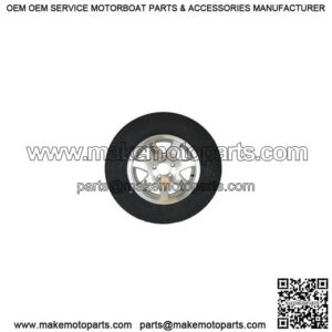 ST205/75R-15" Radial Tire & Aluminum 7-Star Rim, L.R. C