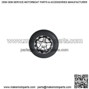 ST205/75R-15" Radial Tire & T08 Alum. Rim w/Black Inlay L.R. D