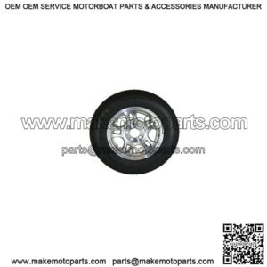 ST205/75R-15" Radial Tire & Aluminum Split Spoke Rim L.R.D