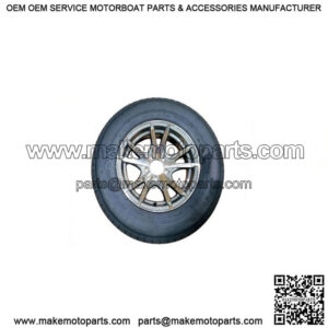 ST235/80R-16" Radial Tire & T07 Alum. Rim w/Gray Inlay (6-lug)