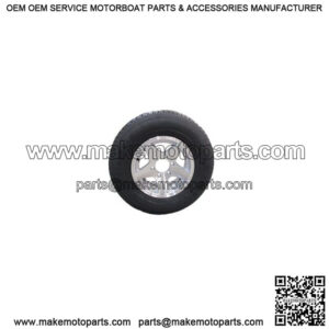 ST235/85R-16" RADIAL Tire & Aluminum 5-Star Rim, (6 Lug)  E