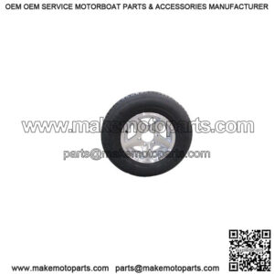 ST235/80R-16" RADIAL Tire & Aluminum 5-Star Rim, (6 Lug)  E