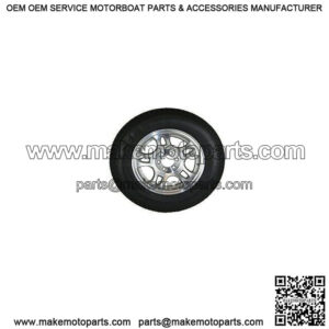 ST235/80R-16" Radial Tire & Alum. Split Spoke Rim (8 Lug)  E