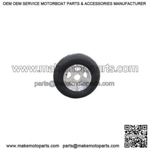 ST235/80R-16" RADIAL Tire & Aluminum 5-Star Rim, (8 Lug)  D