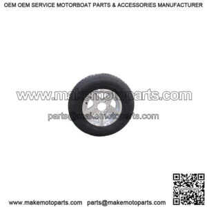 ST235/80R-16" Radial Tire & Aluminum 5-Star Rim, (8 Lug)  E