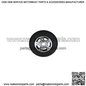 ST235/85R-16" Radial Tire & Black Split Spoke Alum. Rim 8-Lug