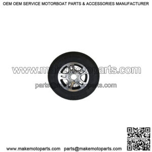 ST235/80R-16" Radial Tire & Black Split Spoke Alum. Rim 8-Lug