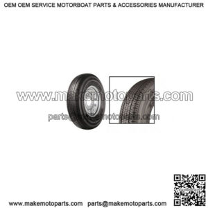 ST205/75R-14" Radial Tire/Silver Mod.Rim L.R. D