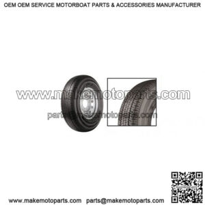 ST215/75R-14" Radial Tire/Silver Mod.Rim L.R. D