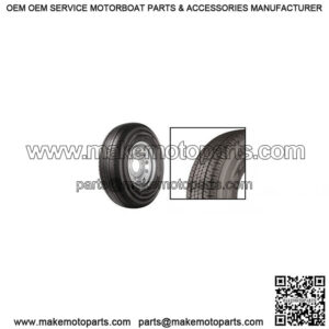 ST205/75R-15" Radial Tire/Silver Mod.Rim L.R. D