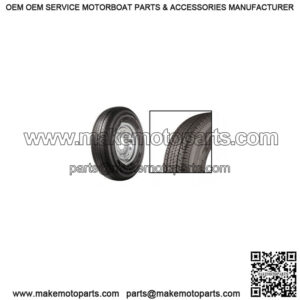 ST225/75R-15" Radial Tire/Silver Mod.Rim L.R. E