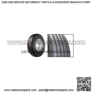 G614 LT235/85R-16" Radial Tire/Silver Mod. Rim L.R. G