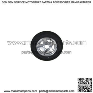 ST175/80R-13" Radial Tire & Aluminum 5-Star Rim, L.R. C