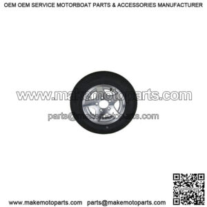 ST175/80R-13" Radial Tire & Aluminum 5-Star Rim, L.R. D