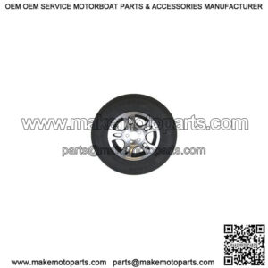 ST215/75R-14" Radial Tire & Black Split Spoke Alum. Rim L.R.C