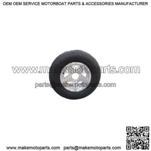 ST205/75R-15" Radial Tire & Aluminum 5-Star Rim LR C (6-Lug)