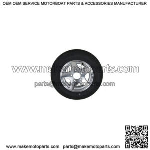 ST225/75R-15" Radial Tire & Aluminum 5-Star Rim, L.R. C