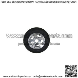 ST225/75R-15" Radial Tire & Aluminum 5-Star Rim, L.R. E