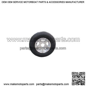 ST225/75R-15" Radial Tire & Aluminum 5-Star Rim LR E (6-Lug)