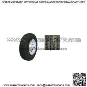 LT235/85R-16" RADIAL Tire & Ptd Modular Rim (8 Lug), L.R. E