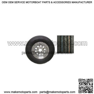 LT215/75R-17.5" RADIAL Tire & Aluminum Mod Rim 8-Lug, H