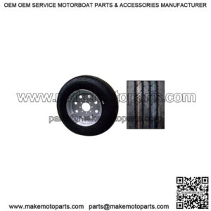 LT235/75R-17.5" Radial Tire & Silv. Mod. Rim (8 Lug) .50 Offset