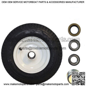 4.80x8 x 1" Fixed Hub Tire & Rim, Load Range C