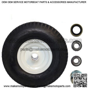 5.70x8 x 3/4" Fixed Hub Tire & Rim, Load Range C