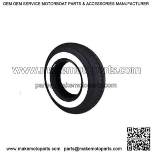 ST205/75R-14" White Wall RADIAL Tire, Load Range D