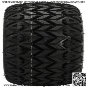 Revenge 22x11-12 Black Trail 4-Ply DOT All-Terrain Golf Cart Tire