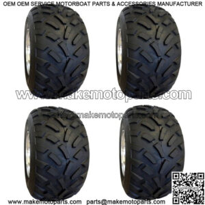 18x8-8" ALL TERRAIN GOLF CART TIRES - SET OF 4