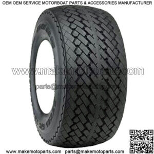 Set of 4 Golf Cart Street Course Tires Only 18x8.5-8 Duro Sawtooth 6 Ply