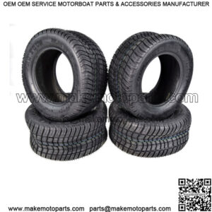 277010N4 205/50-10 Pro Tour 4 Ply Tubeless Golf Cart Tires 4 Pack