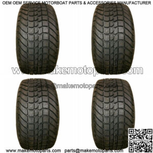 Full set of 205x50-10 (4ply) DOT Golf Cart Tires (4)